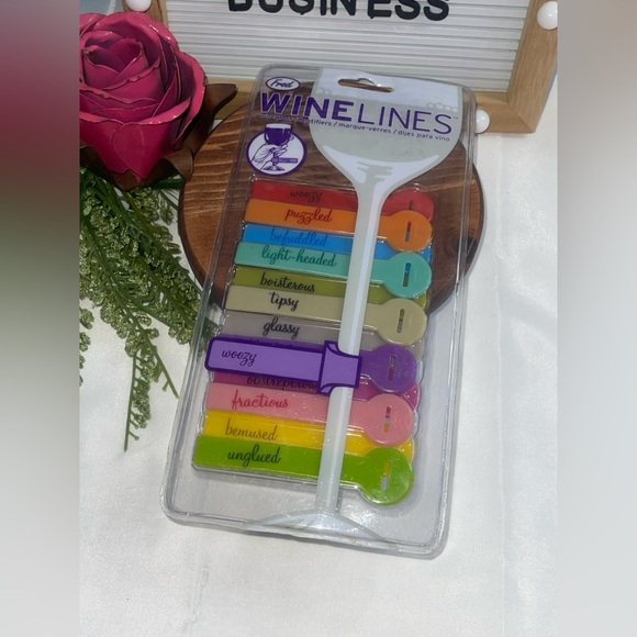 Fred Other - Winelines Wine Glass Markers Set
